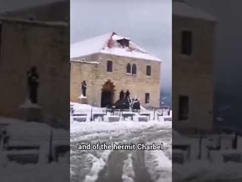 The Monastery of St Charbel Maklouf in Lebanon, the land of the Maronite Catholics #jesus