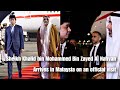 Abu Dhabi Crown Prince Sheikh Khalid Bin Mohammed Bin Zayed Arrives In Malaysia On An Official Visit