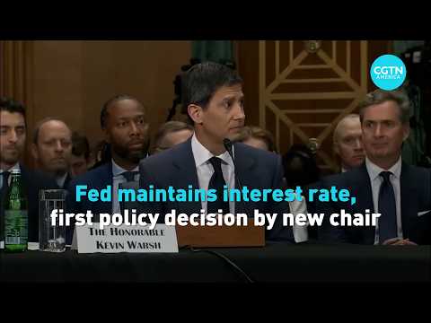 Fed maintains interest rate, first policy decision by new chair Kevin Warsh