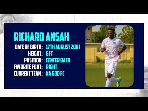 PLAYER HIGHLIGHTS: RICHARD ANSAH, Center Back | Na God FC