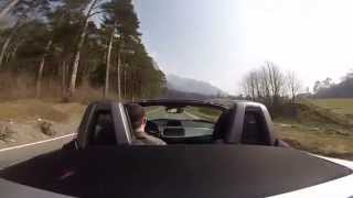 preview picture of video 'Z4 3.0si E85 Swiss Pass St. Luzisteig'
