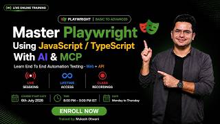 Playwright Online Training with JavaScript & TypeScript | Complete Automation Testing Course