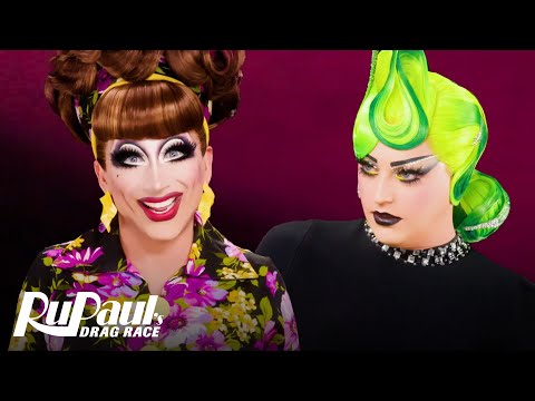 The Pit Stop S15 E12 🏁 | Bianca Del Rio & Laganja Estranja Reunite! | RuPaul’s Drag Race S15