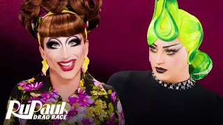 The Pit Stop S15 E12 🏁 | Bianca Del Rio &amp; Laganja Estranja Reunite! | RuPaul’s Drag Race S15