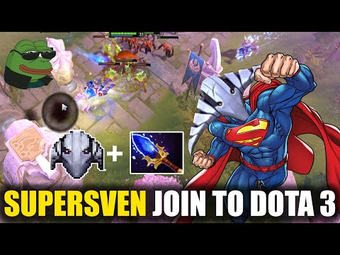 HOW IF I BUILD AGHANIM SCEPTER? - Gameplay by BuLba Sven Meta Build 7.23b | DOTA 2