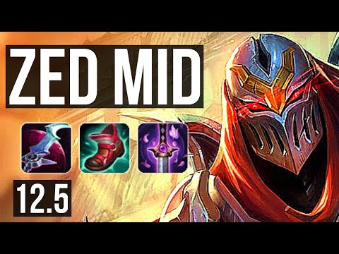 ZED vs BARD (MID) | 13/0/2, Legendary, 1.3M mastery | EUW Diamond | 12.5
