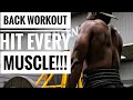 Complete Back Workout | Hit Every Muscle!!!