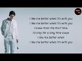 Lauv - I Like Me Better Lyrics