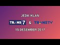 Kompilasi Jeda Iklan Trans 7 Trans TV 15 Desember 2017