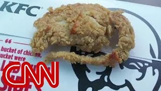 Diner says there&#39;s a rat in KFC&#39;s chicken