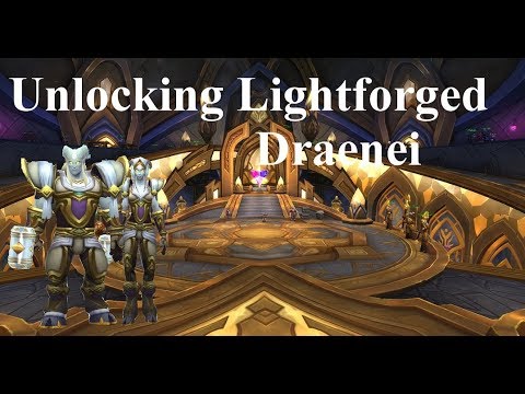WoW-Legion-B4A-Unlocking Lightforged Draenei Guide