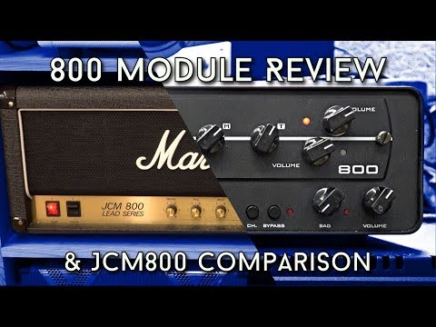 Synergy 800 Module Review - How close does it come to the real JCM800?