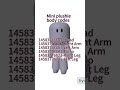 Mini Plushie Body Codes Berryave Roblox Bloxburg Code Codes Brookhaven