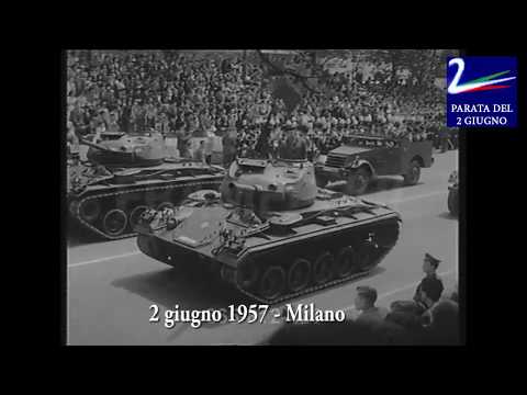 Milano - parata 2 giugno 1957