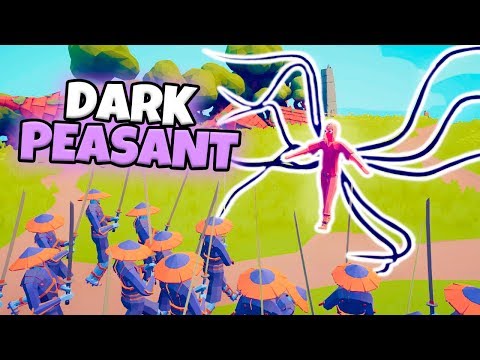 DARK PEASANT VS EVERY FACTION | TABS MODDED GAMEPLAY