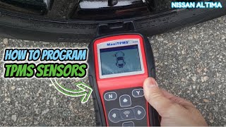 [New Tool Review] Programming my TPMS Sensors for the G37 Rims Using Autel TS508👌
