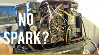 how to fix no spark outboard