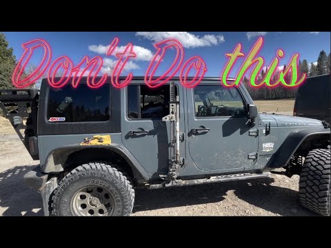 Jeep JK Hi Lift Jack Mounts Fail