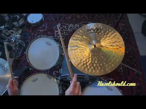 Paiste MASTERS Dark Crash 17” Gorgeous PAPER THIN Dark Complex at 1147 g Don’t Pay $500 For A Guess image 7