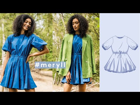 Meryll Dress Sewing Pattern video