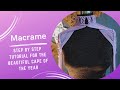 Macrame Shoulder Pad How To Make A Macrame Shoulder Necklace Shoulder Protector Macrame Cape