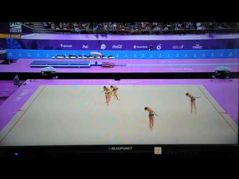 Bulgaria - 6 Clubs+2 Hoops European Games June 2015 Baku (Aze)