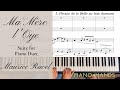 M. Ravel - 1. Pavane de la Belle au bois dormant - Ma Mère l'Oye - Piano4Hands M. Ravel - 1. Pavane de la Belle au bois dormant - Ma Mère l'Oye