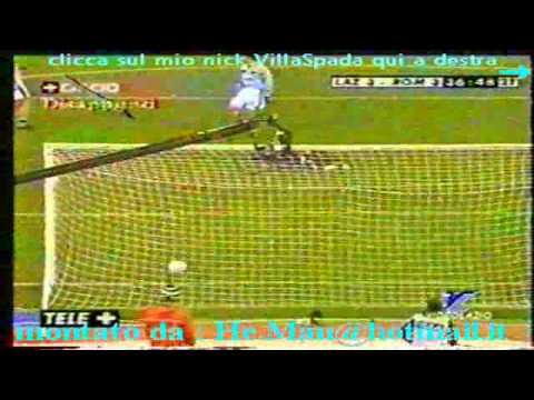 Derby del  29/11/98  - Lazio-Roma 3 a 3 - Carlo Zampa e servizio dal Processo dei Tifosi