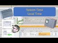 System Time Vs Local Time