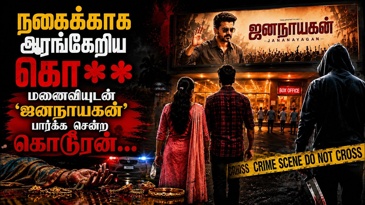 நகைக்காக அரங்கேறிய கொ** மனைவியுடன் 'ஜனநாயகன்' பார்க்க சென்ற கொடூரன்... | Crime News | Kumudam News