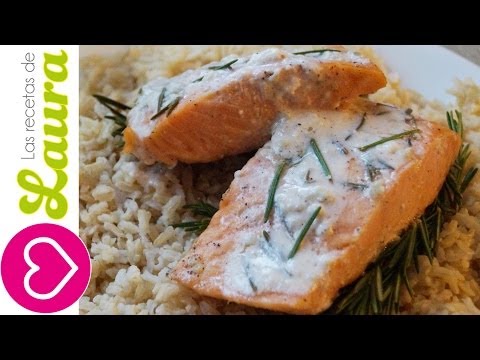 Como hacer SALMON al romero DELICIOSO Y FACIL - Comida Saludable