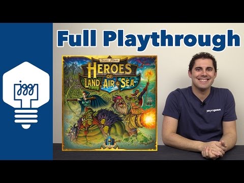 Heroes of Land, Sea & Air Full Playthrough - JonGetsGames