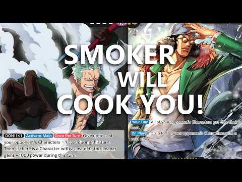 The Ultimate Board Wipe Engine! | OP12 Black Smoker Deck Profile (One Piece TCG)