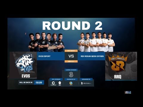 RRQ VS EVOS - JANGAN REMEHKAN LAYLA!!! EVOS KENA COMEBACK | ROUND 2 MPL