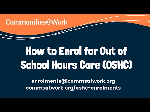 How to enrol for Out of School Hours Care