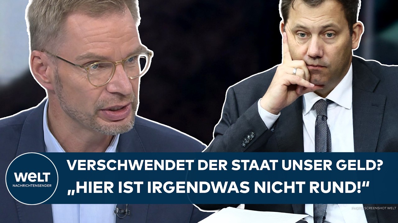 DEUTSCHLAND: Verschleudert der Staat unser Geld? "Direkt eingreifen und sagen: So nicht Freunde!"