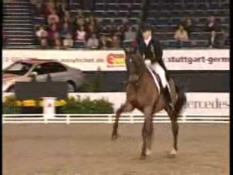 Isabell Werth and Satchmo, wins the Grand Prix about the Preis der Firma Stihl - 2006