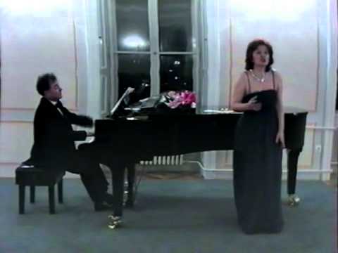 F.CHOPIN- Desirs de jeune Rahilka Burzevska mezzosopran Branko Sepčić glasovir