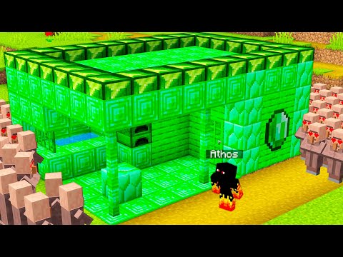 Villagers Turned Everything Into Emerald in Minecraft