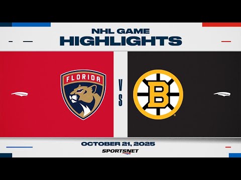 NHL Highlights | Panthers vs. Bruins - October 21, 2026