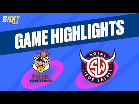 Filou Oostende vs. RSW Liège Basket - Game Highlights