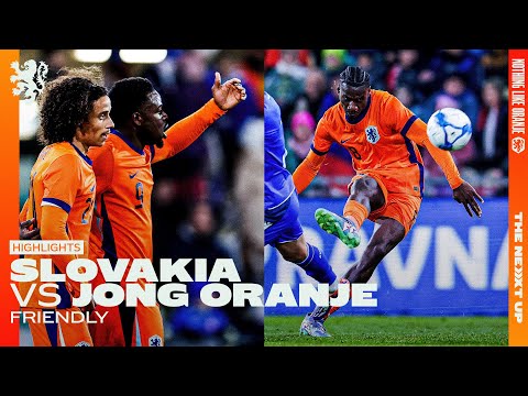 Fought back to 3-3! 😤 | Highlights Slovakia - Jong Oranje