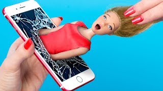 UNE JOURNÉE DANS LA VIE DE BARBIE / IDÉES DE COIFFURES ET HABITS BARBIE