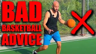The WORST Basketball Advice! How To Get Better At Basketball