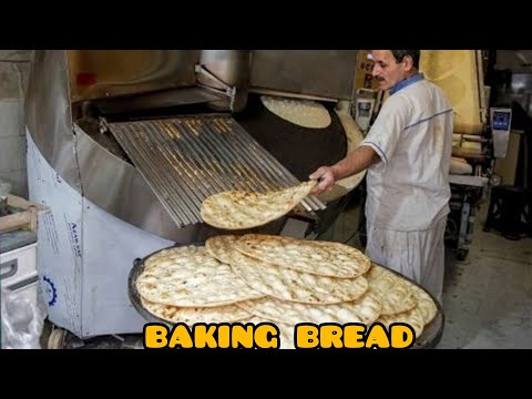 Köstliches Maschinenbrot im Iran kochen