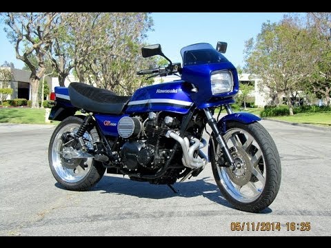1981 Kawasaki GPZ 1100 Turbo Start and Run