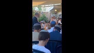 דברי הרב שרקי באזכרה לבנו שלום יוחאי הי"ד תשפ"ג