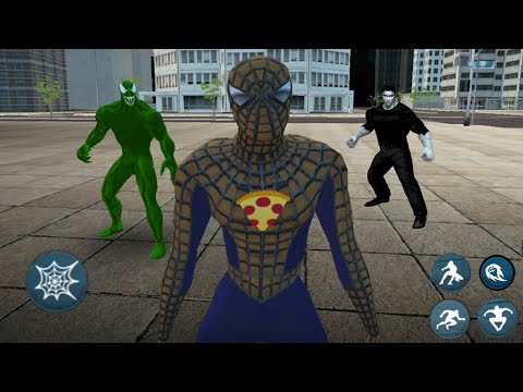 Amazing Spiderman 3 Games - Flying Spider Vs Venom City Rescue - Android GamePlay