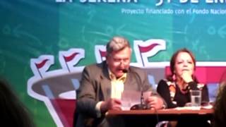 preview picture of video 'Lectura de Poesia Chilena, Feria del Libro 2014, La Serena, Chile'