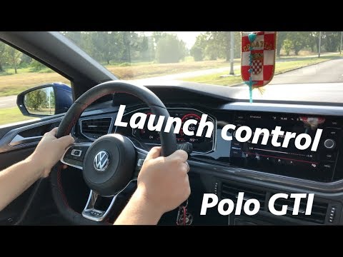 Volkswagen Polo GTI 2018 Launch Control and Speed Test 200 km/h